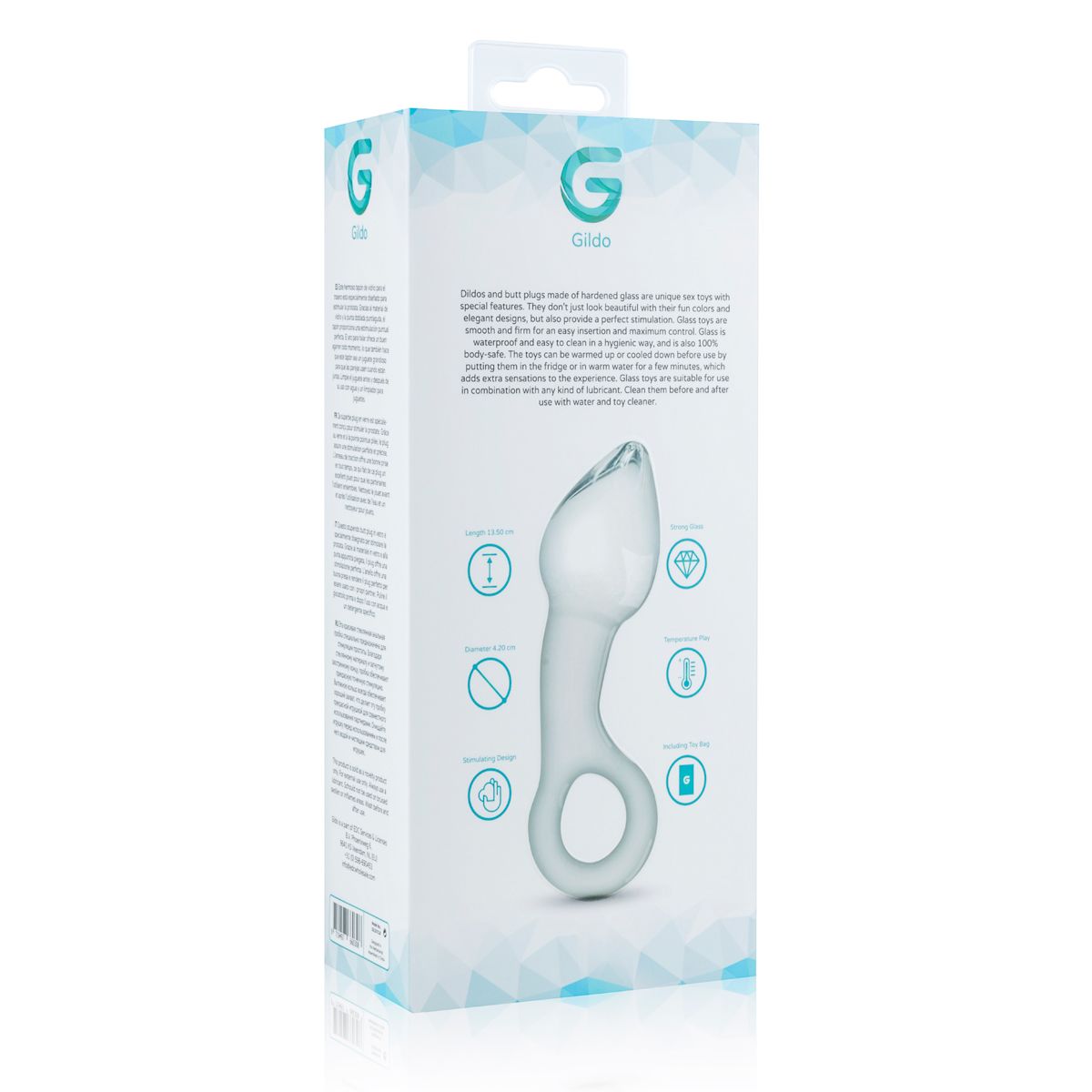 Thumb image for product index 5: Скляний стимулятор простати Gildo Glass Prostate Plug No. 13