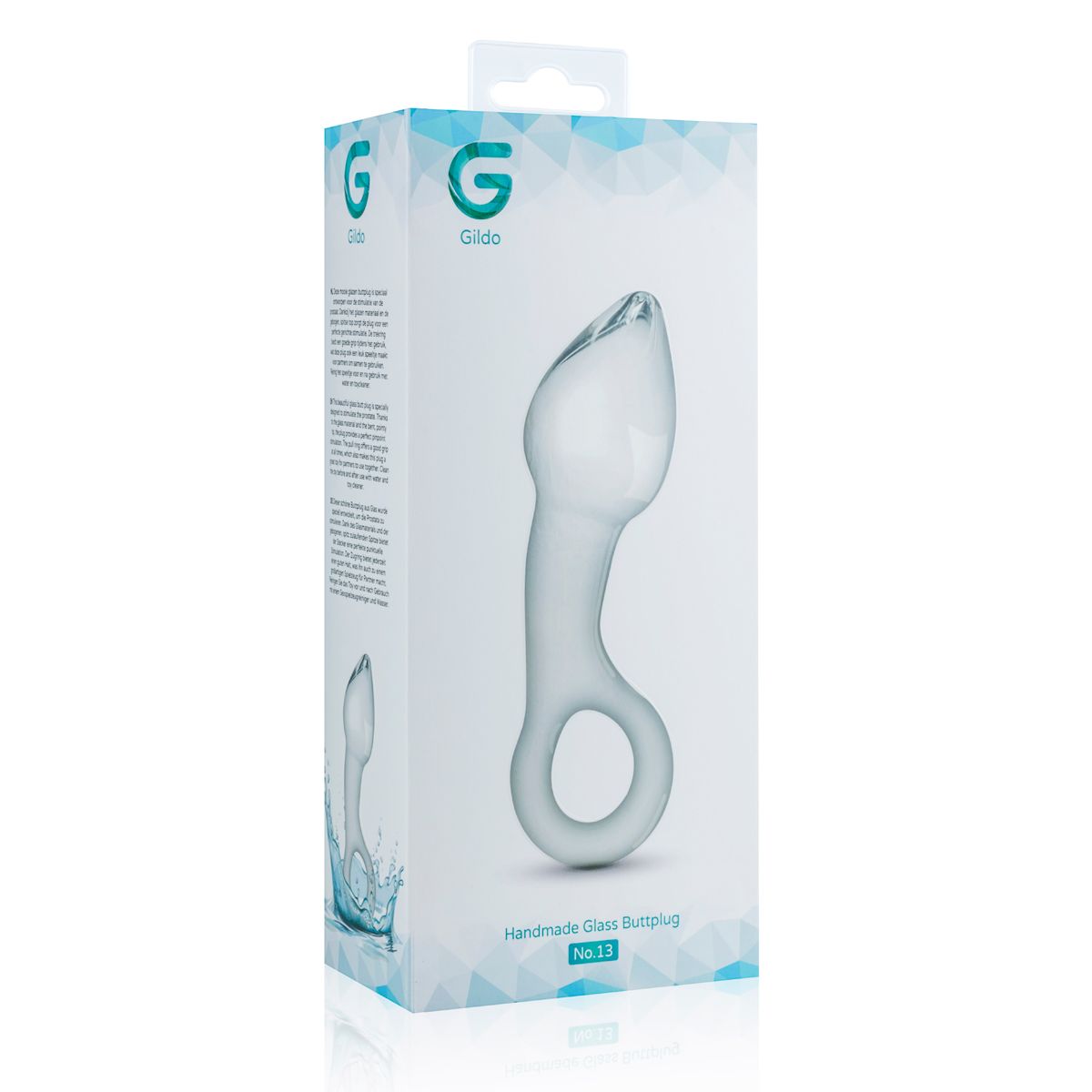 Thumb image for product index 4: Скляний стимулятор простати Gildo Glass Prostate Plug No. 13