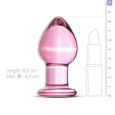 Main image for product index 3: Стеклянная анальная пробка Gildo Glass Buttplug No. 26