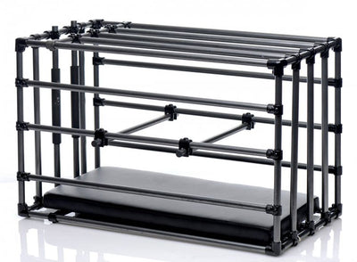 Main image for product index 1: Міцна розбірна клітка для покарань Kennel Adjustable Bondage Cage