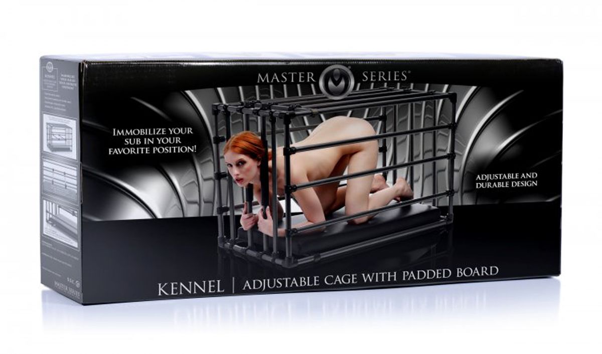 Thumb image for product index 4: Міцна розбірна клітка для покарань Kennel Adjustable Bondage Cage