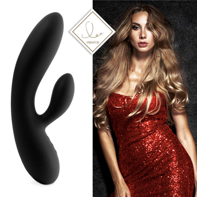 Main image for product index 9: Гибкий вибратор кролик с двумя моторами FeelzToys Lea Rabbit Vibrator 