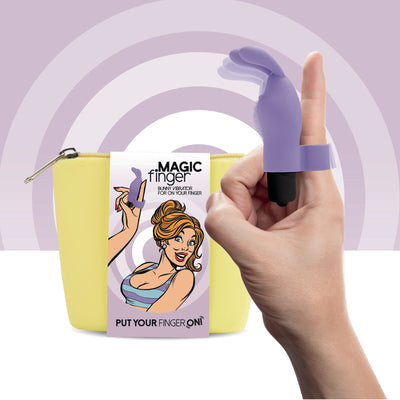 Main image for product index 1: Вібратор на палець FeelzToys Magic Finger Vibrator