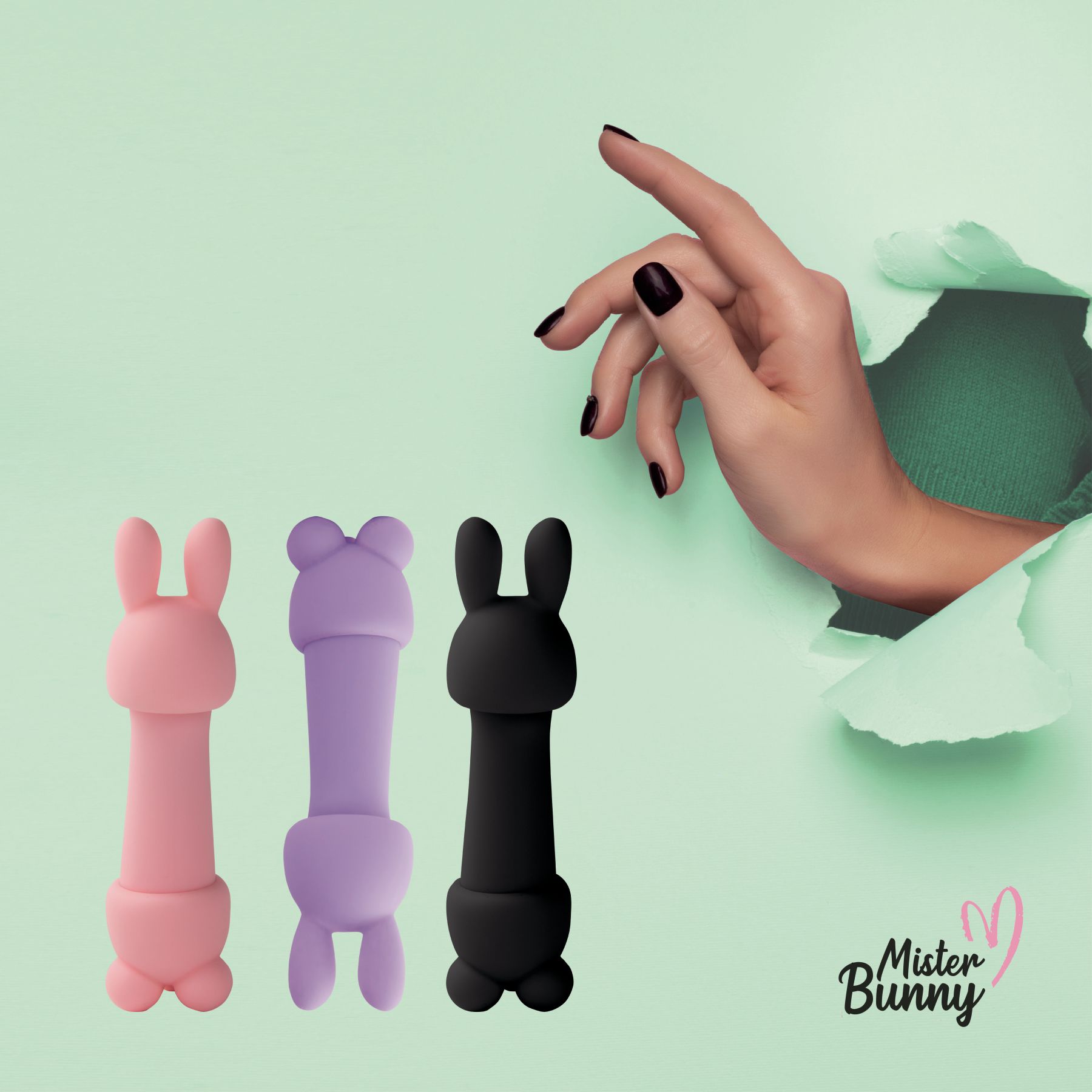 Thumb image for product index 18: Мінівібратор FeelzToys Mister Bunny