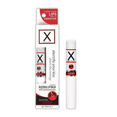 Main image for product index 1: Стимулювальний бальзам для губ унісекс Sensuva - X on the Lips Cherry