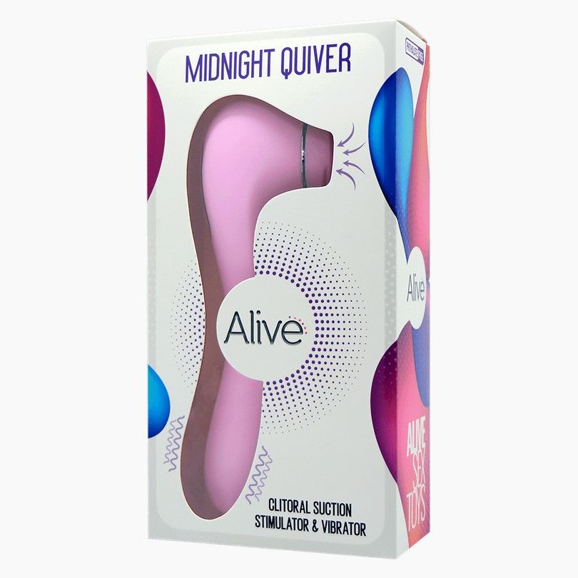 Thumb image for product index 2: Вібратор і вакуумний стимулятор Alive Midnight Quiver