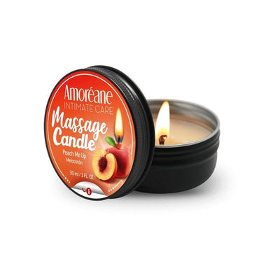 Main image for product index 1: Масажна свічка 'Спокусливий персик' Amoreane Peach Me Up