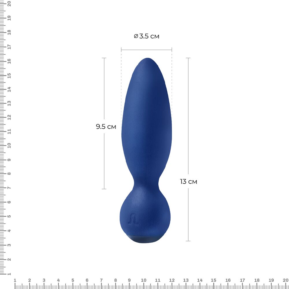 Thumb image for product index 2: Анальная вибропробка Adrien Lastic Little Rocket 