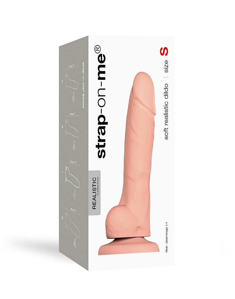 Thumb image for product index 3: Реалистичный фаллоимитатор Strap-On-Me SOFT REALISTIC DILDO 