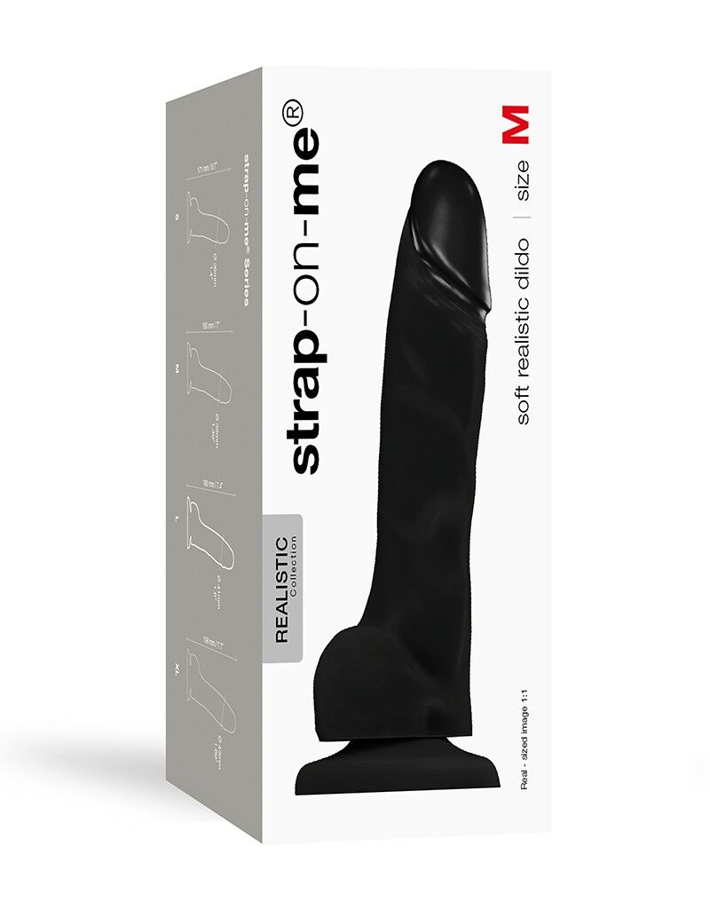 Thumb image for product index 18: Реалистичный фаллоимитатор Strap-On-Me SOFT REALISTIC DILDO 