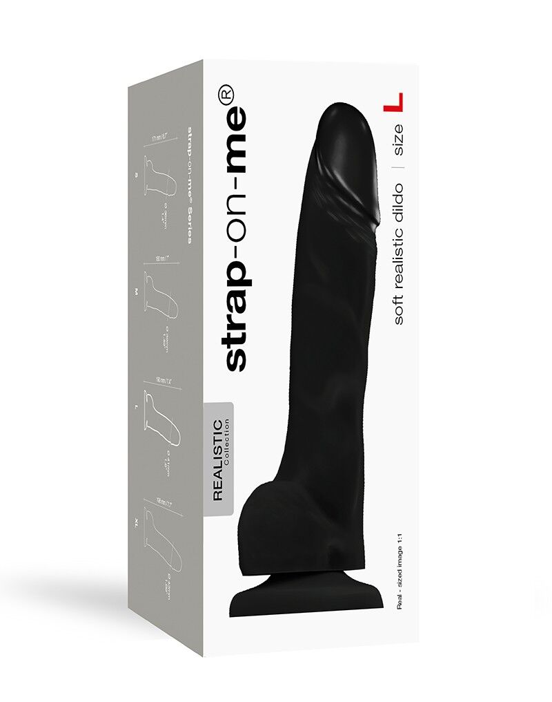 Thumb image for product index 25: Реалистичный фаллоимитатор Strap-On-Me SOFT REALISTIC DILDO 