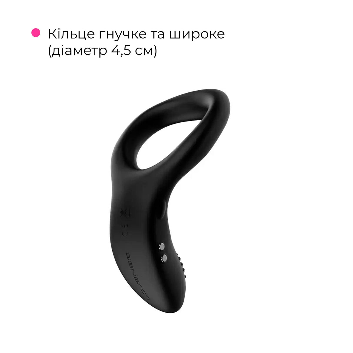 Смарт кольцо-насадка на член Lovense Diamo Cock Ring - превью 5