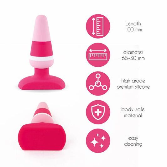 Анальна пробка FeelzToys - Plugz Butt Plug Colors Nr.1_