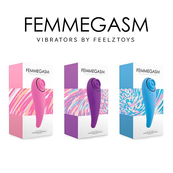 Thumb image for product index 7: Пульсатор для клітора плюс вібратор FeelzToys - FemmeGasm Tapping & Tickling Vibrator