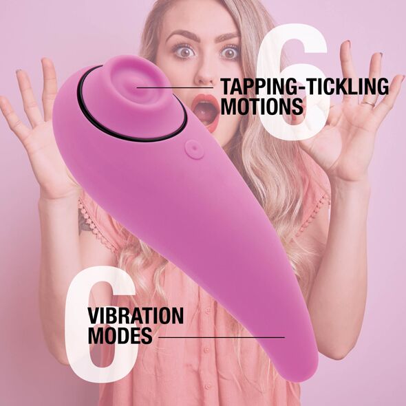 Thumb image for product index 4: Пульсатор для клітора плюс вібратор FeelzToys - FemmeGasm Tapping & Tickling Vibrator