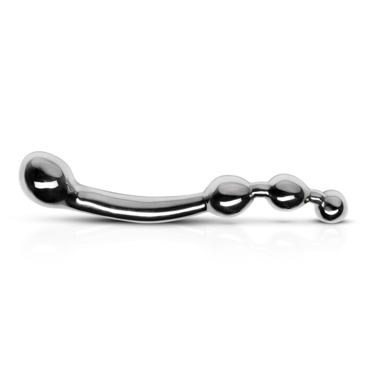 Thumb image for product index 4: Анально-вагинальный стимулятор Sinner Gear Unbendable — Multi-Stim Pleasure Wand Metal Anal Dildo