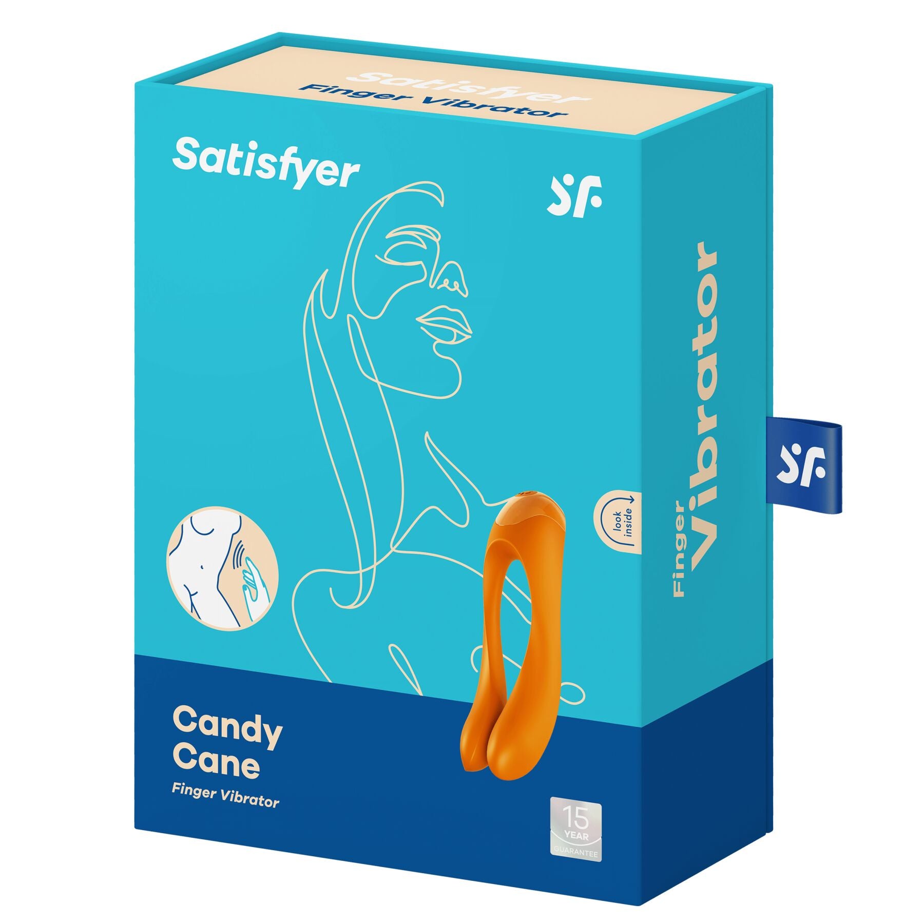 Thumb image for product index 12: Вибратор на палец Satisfyer Candy Cane 