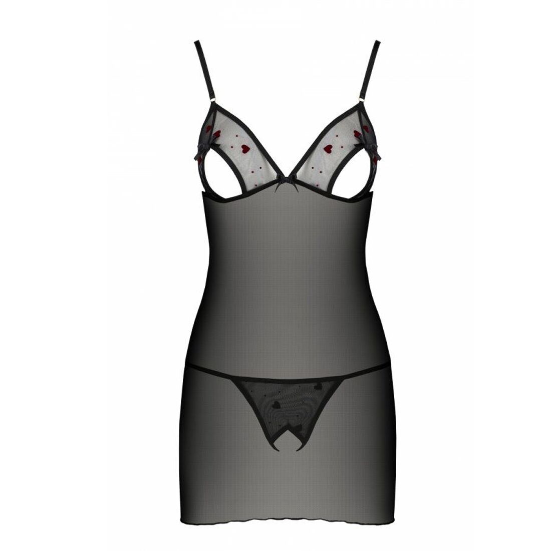 Thumb image for product index 5: Сорочка, стрінги Passion LOVELIA CHEMISE