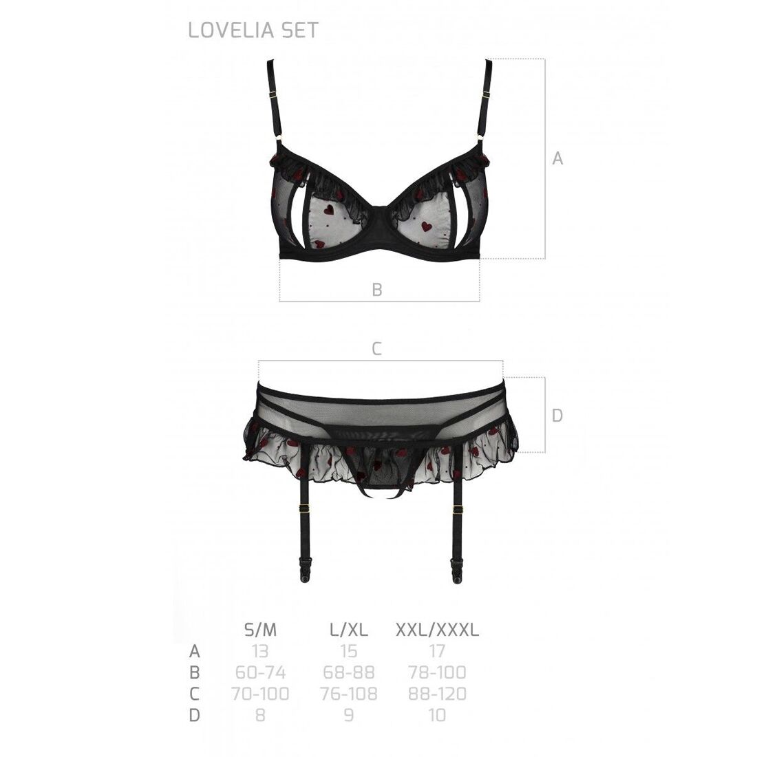 Thumb image for product index 42: Сексуальний комплект Passion LOVELIA SET