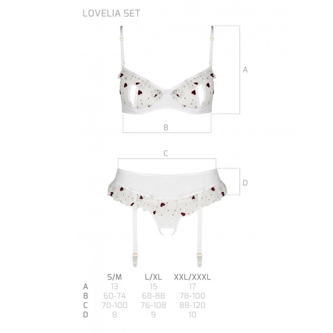 Thumb image for product index 35: Сексуальний комплект Passion LOVELIA SET