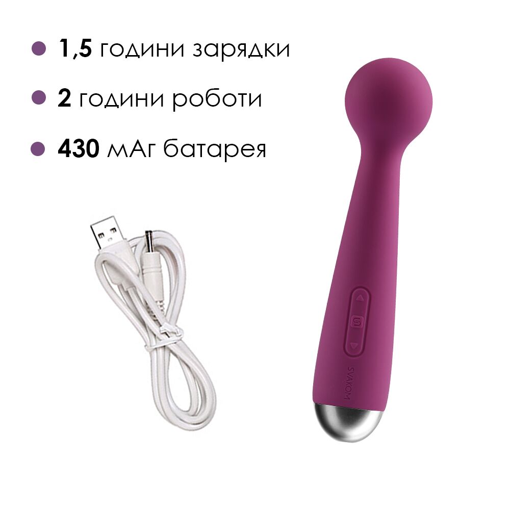 Thumb image for product index 11: Вібромасажер з інтелектуальним режимом Svakom Mini Emma