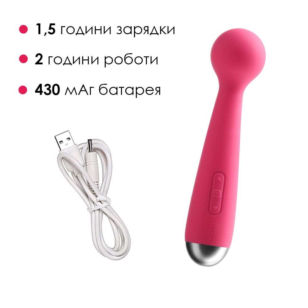 Thumb image for product index 4: Вібромасажер з інтелектуальним режимом Svakom Mini Emma