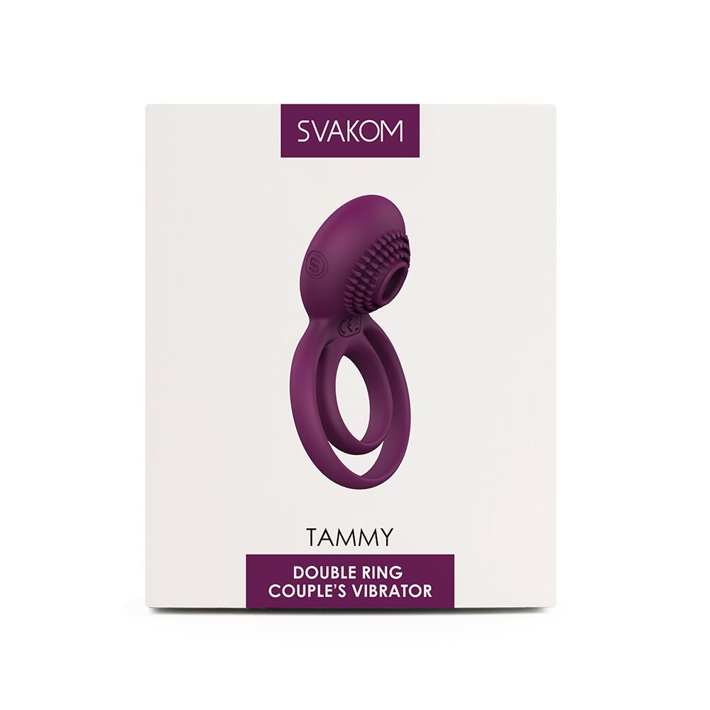 Thumb image for product index 7: Подвійне ерекційне кільце з вібрацією Svakom Tammy