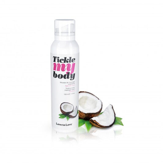 Массажная пена Love To Love TICKLE MY BODY COCONUT 