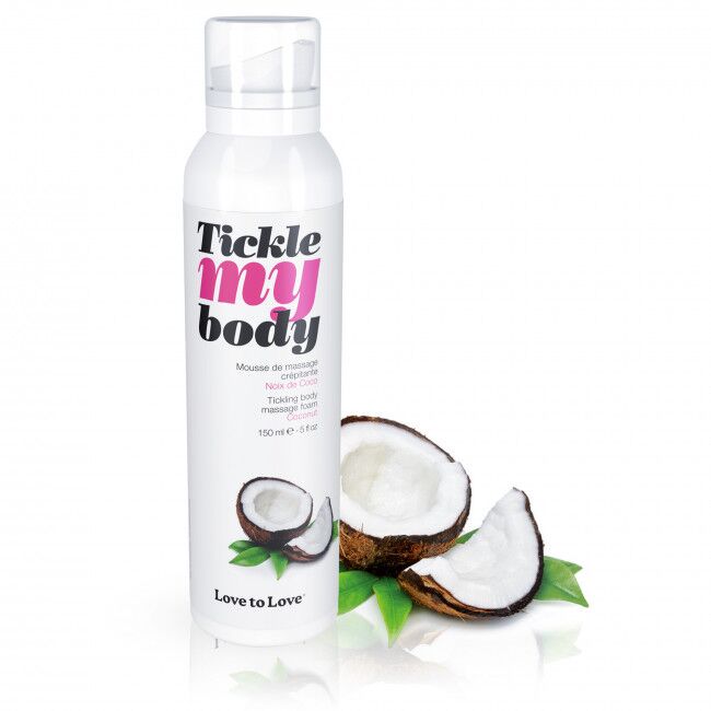 Thumb image for product index 5: Массажная пена Love To Love TICKLE MY BODY COCONUT 