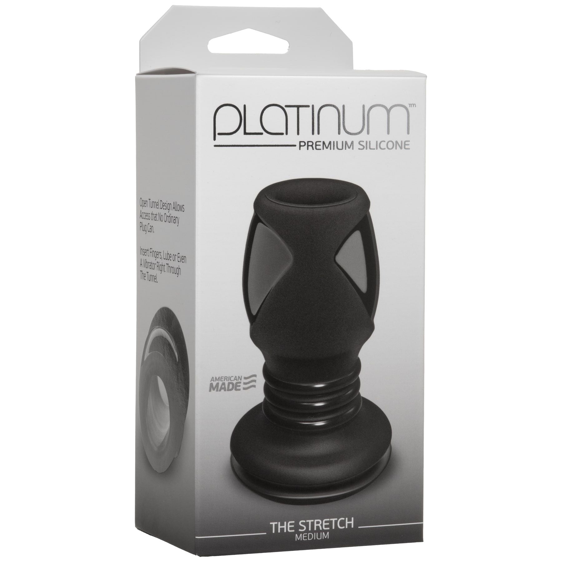 Thumb image for product index 4: Анальний тунель Doc Johnson Platinum Premium Silicone — The Stretch