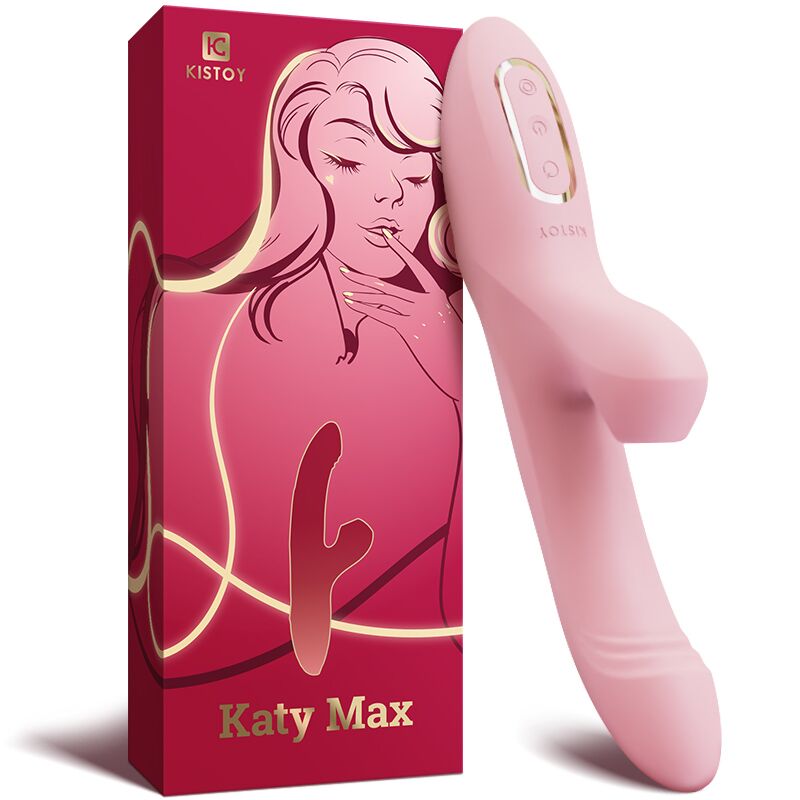 Thumb image for product index 5: Вибратор-кролик с вращением ствола и вакуумной стимуляцией KISTOY Katy Max