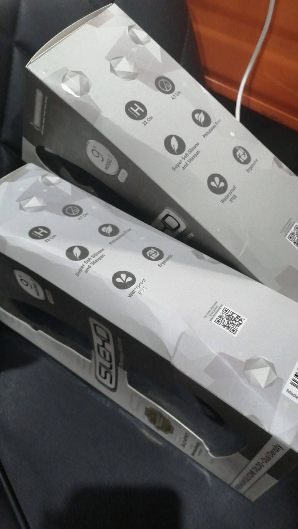 Thumb image for product index 2: Фалоімітатор SilexD Tomas Black (MODEL 1 size 9in) (м'ята упаковка!!!)