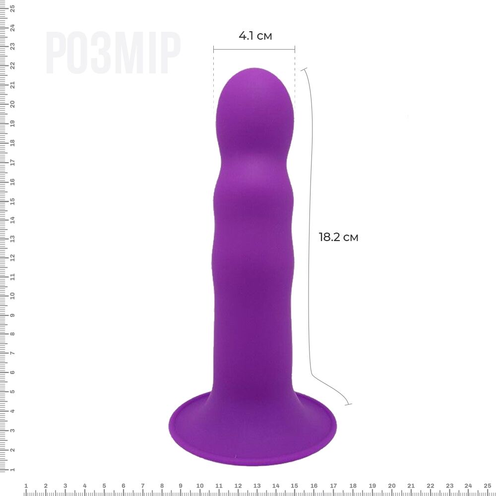 Thumb image for product index 2: Дилдо с вибрацией Adrien Lastic Hitsens 3, отлично для страпона