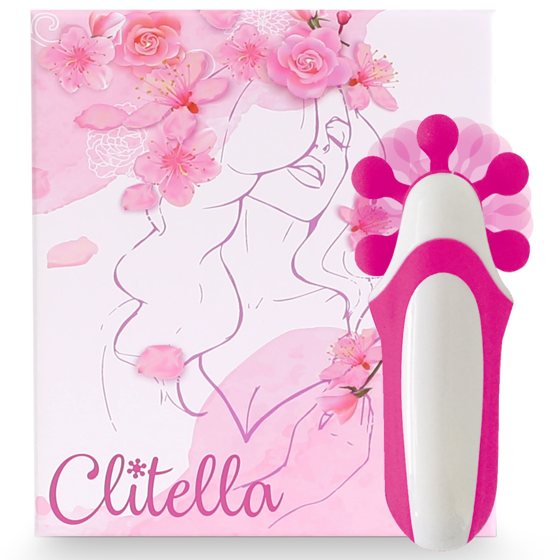 Thumb image for product index 8: Стимулятор с имитацией оральных ласк FeelzToys - Clitella Oral Clitoral Stimulator 