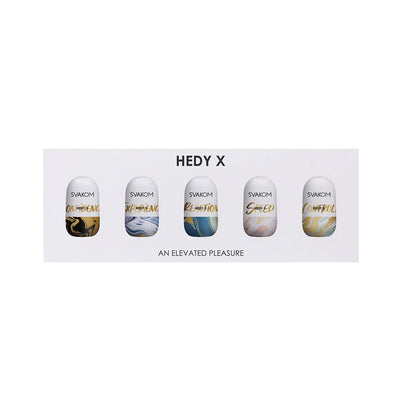 Main image for product index 1: Набір яєць-мастурбаторів Svakom Hedy X- Mixed Textures