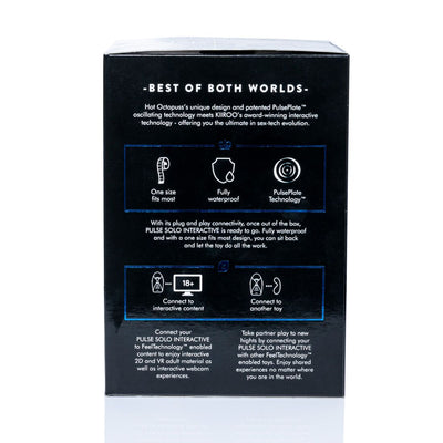 Main image for product index 10: Інтерактивний мастурбатор Hot Octopuss Pulse Solo Interactive powered by KIIROO