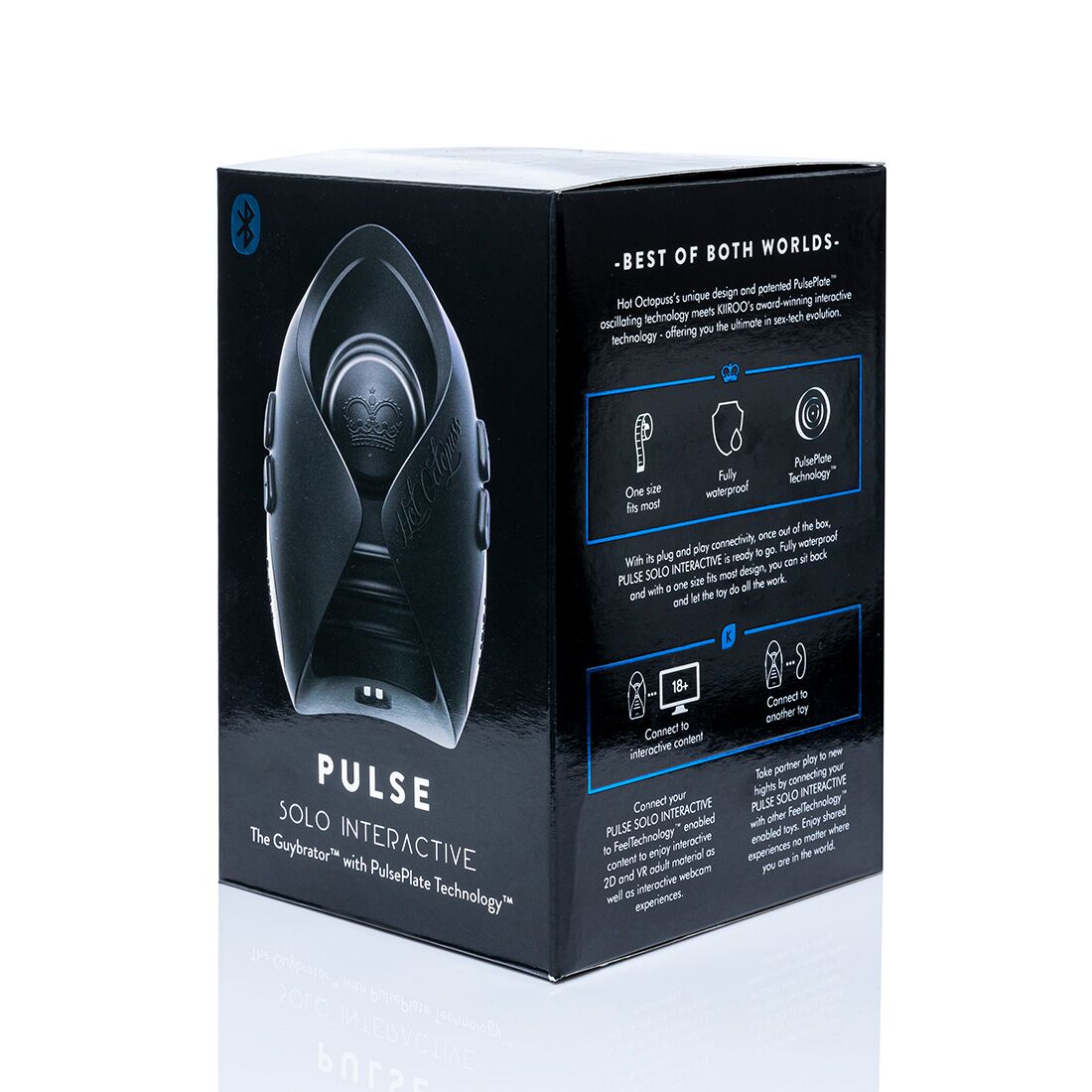 Thumb image for product index 8: Інтерактивний мастурбатор Hot Octopuss Pulse Solo Interactive powered by KIIROO