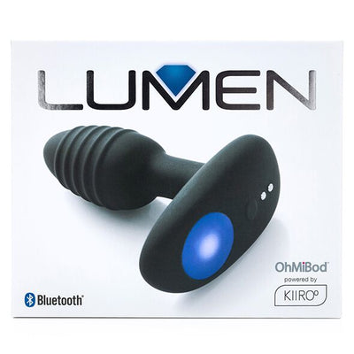 Main image for product index 7: Інтерактивна анальна пробка OhMiBod Lumen powered by KIIROO