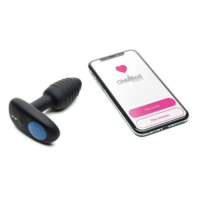 Main image for product index 5: Інтерактивна анальна пробка OhMiBod Lumen powered by KIIROO