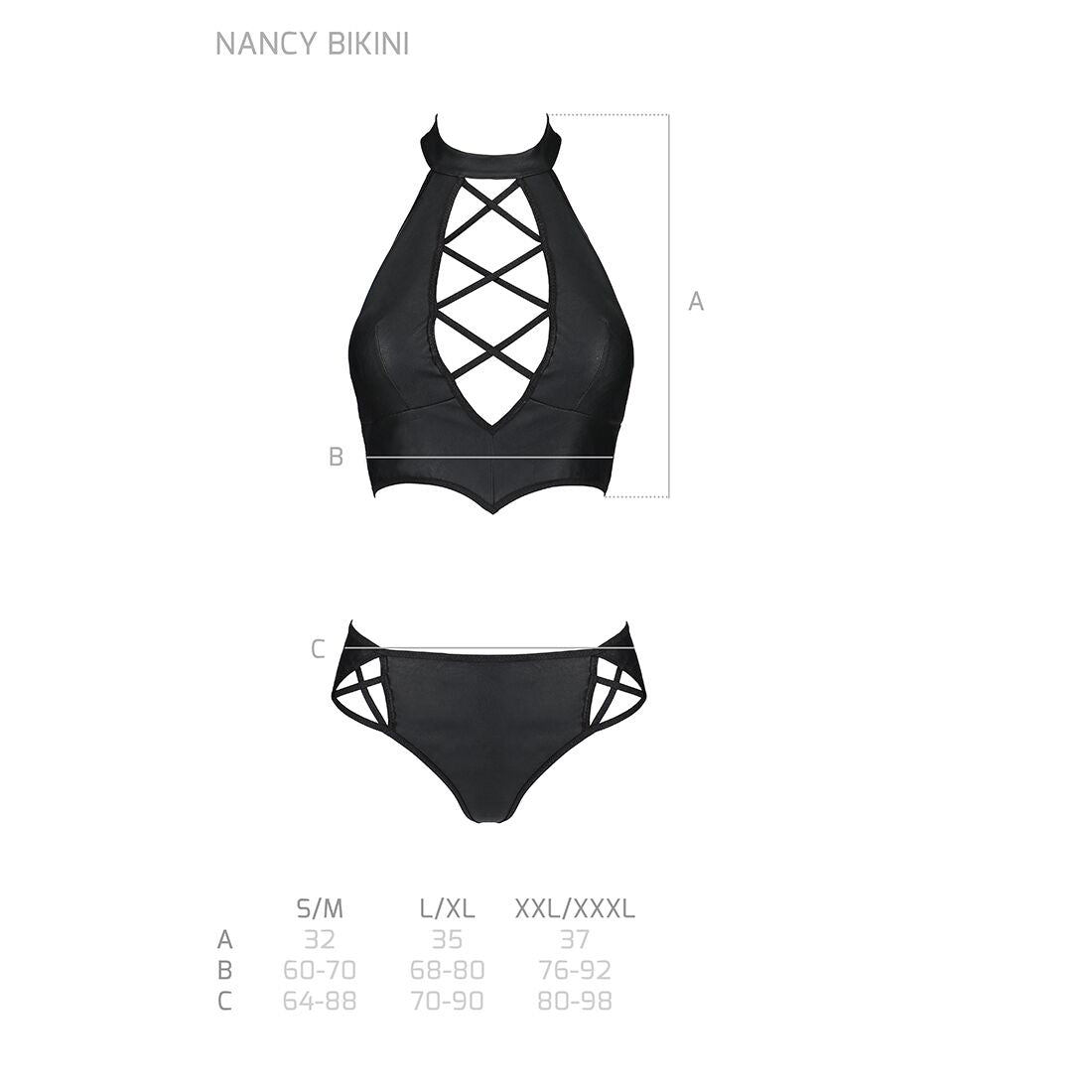 Thumb image for product index 14: Комплект білизни Passion NANACY BIKINI