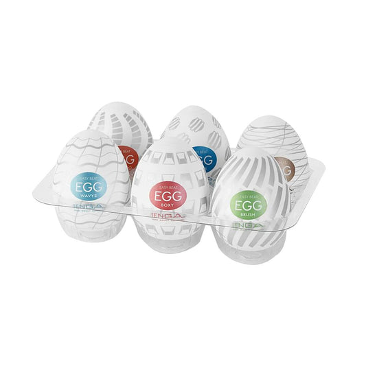 Набір мастурбаторів-яєць Tenga Egg New Standard Pack (6 од)