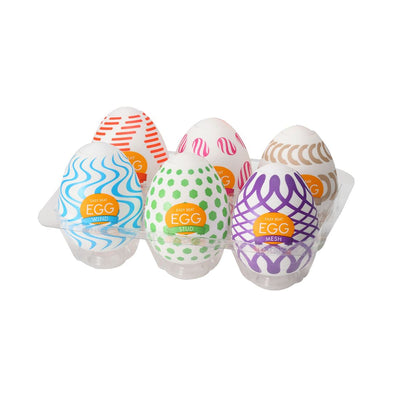 Main image for product index 1: Набір мастурбаторів-яєць Tenga Egg Wonder Pack (6 од)