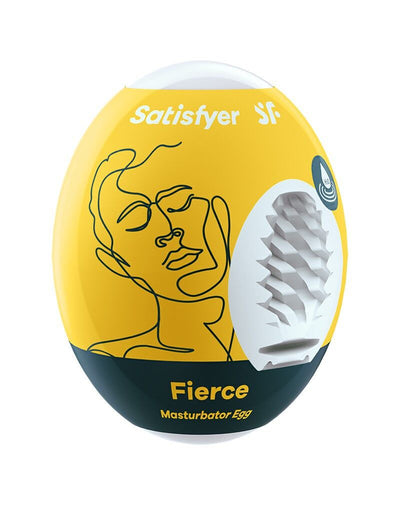 Main image for product index 1: Самосмазывающийся мастурбатор-яйцо Satisfyer Masturbator Egg Fierce, одноразовый