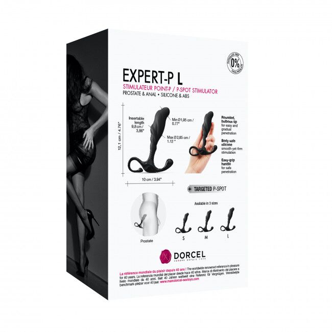 Thumb image for product index 18: Ручной эргономичный массажер простаты Dorcel Expert P