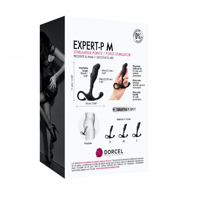 Thumb image for product index 12: Ручной эргономичный массажер простаты Dorcel Expert P