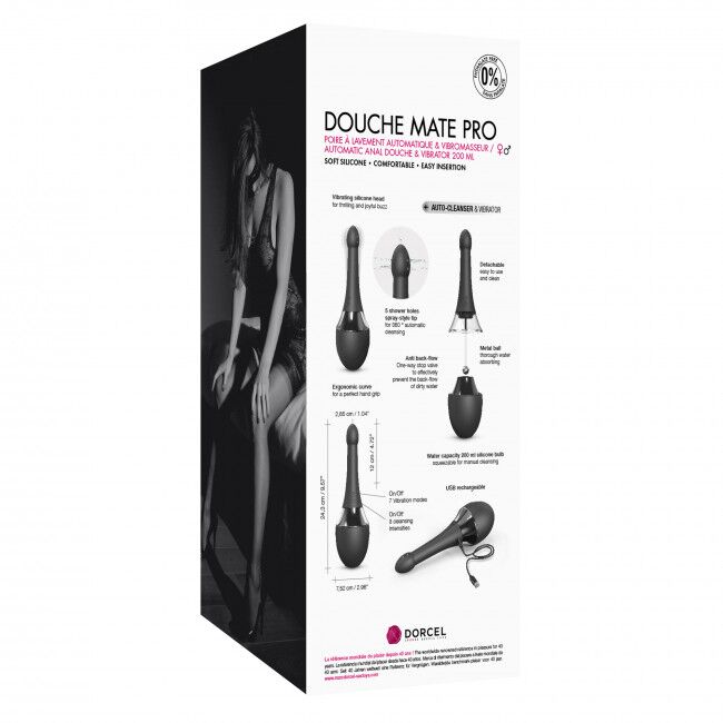 Thumb image for product index 8: Автоматичний анальний душ-вібратор Dorcel Douche Mate Pro