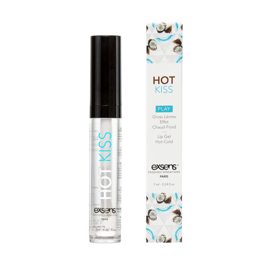 Стимулюючий блиск для губ EXSENS Coconut Hot Kiss