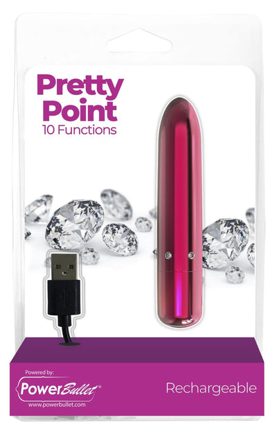 Main image for product index 5: Віброкуля PowerBullet - Pretty Point Rechargeable Bullet