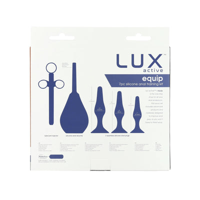 Main image for product index 11: Набір анальних іграшок для новачків Lux Active – Equip – Silicone Anal Training Kit