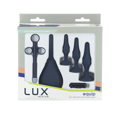 Main image for product index 1: Набір анальних іграшок для новачків Lux Active – Equip – Silicone Anal Training Kit